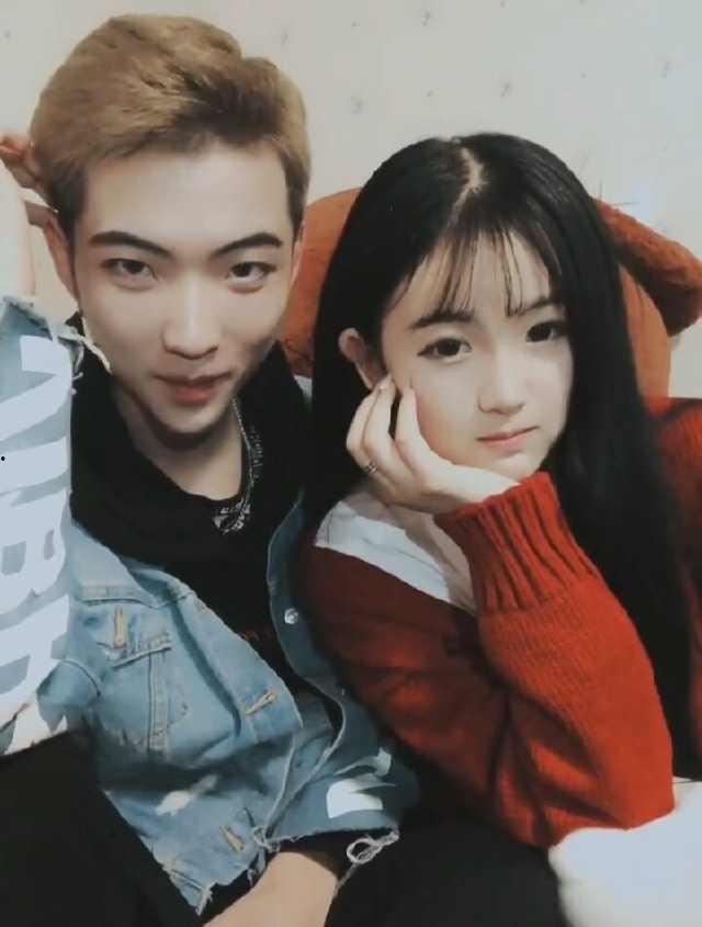 快手网红小不点结婚照,幸福瞬间定格