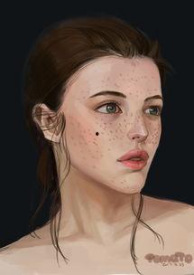 快手雀斑女生网红,快手网红的独特风采